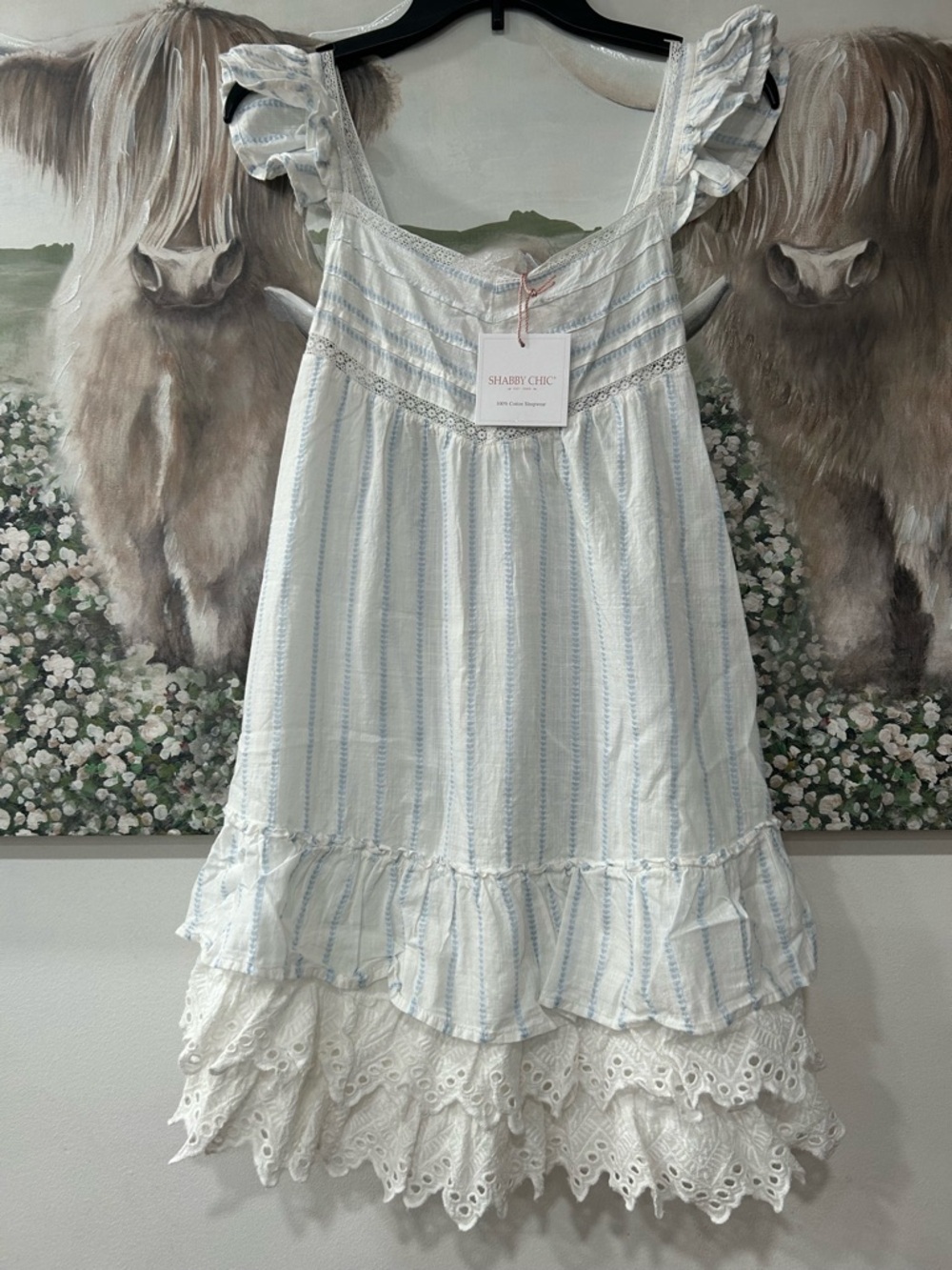Shabby Chic Cotton Nightgown